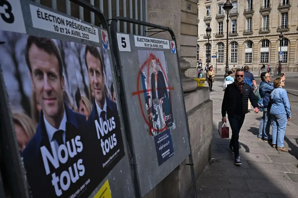Contexte politique français à l'approche de l'élection présidentielle.
