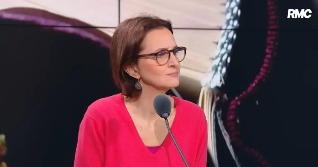 Barbara Lefebvre à l’antenne de RMC pendant sa période contestée.